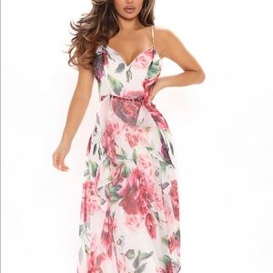 Watercolor Maxi - Fashion Nova NWOT
